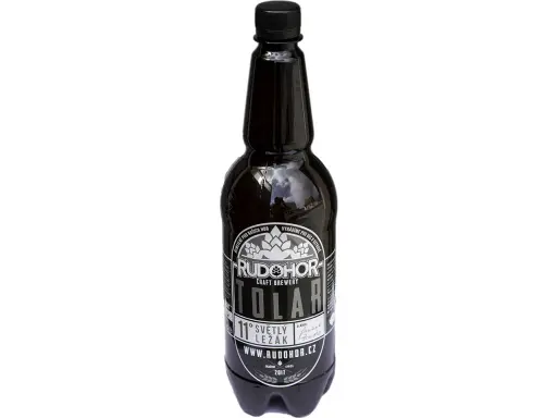 NÁPOJE Rudohor Tolar 11° - Rudohor Tolar 11° (1 l) — světlé pivo Rudohor Tolar 11°, alkohol 4,5 %. Skvělý doplněk k pizze, objednej online!